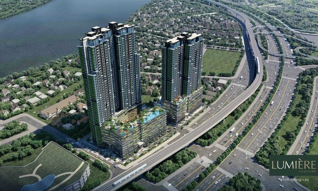 Tầm view của dự án Lumiere Riverside