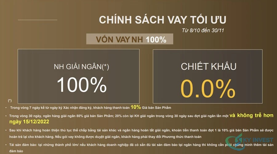 Chinh sach vay toi uu du an The Global City