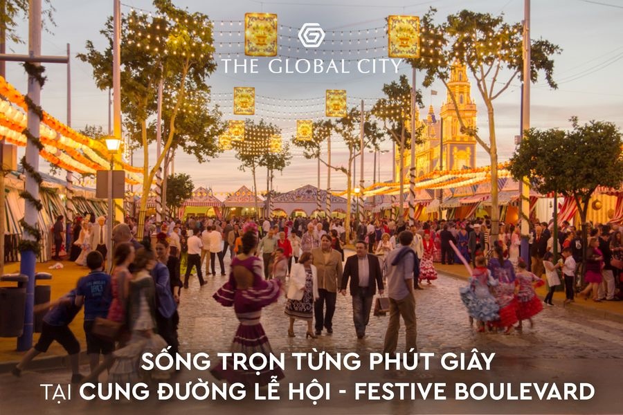 Dai lo Le hoi voi tuyen duong le hoi rong lon nao nhiet tai The Global City