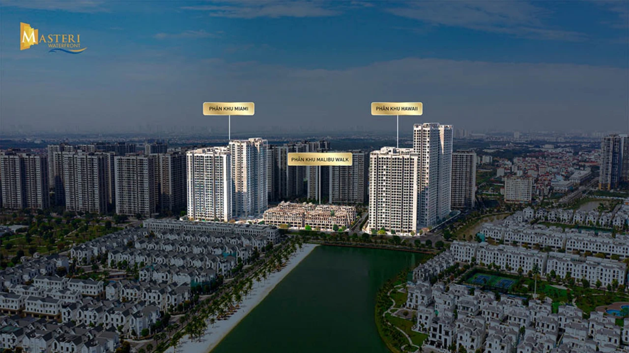 Phân khu Miami tại Masteri Waterfront