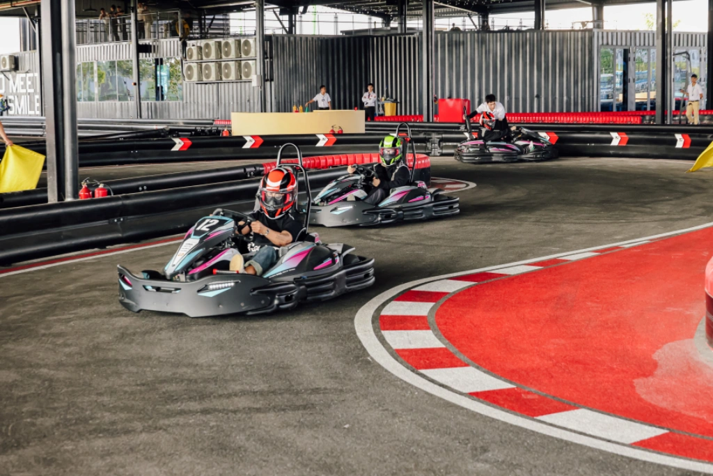 Trãi nghiệm thực tế Đường đua Go Kart The Global City Quận 2