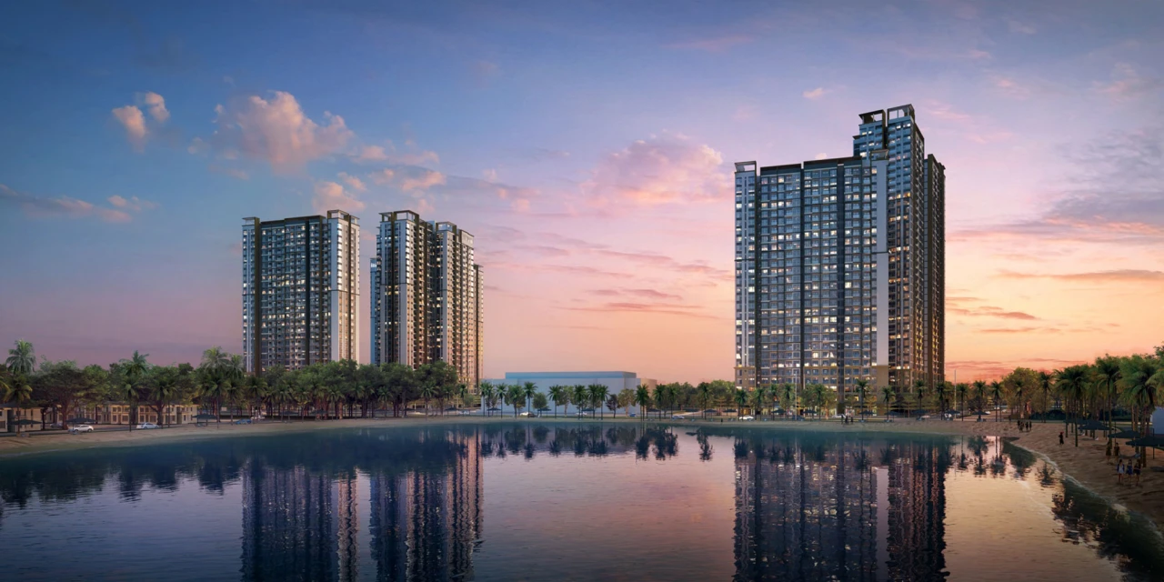 Thang máy toà M1 dự án Masteri Waterfront