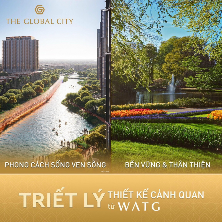 Giới thiệu về tập đoàn thiết kế cảnh quan dự án The Global City - WATG