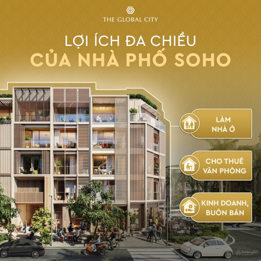 Kết hợp hoàn hảo giữa nhà ở và thương mại