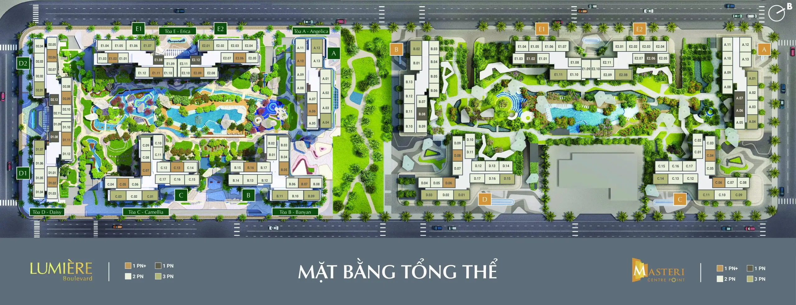 Mật Độ Xây Dựng Masteri Centre Point