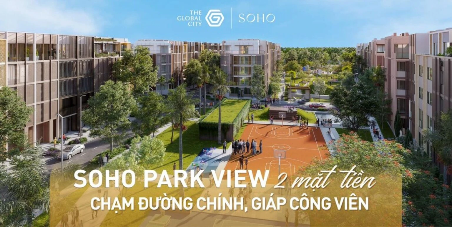 nha pho SOHO Park View tai The Global City