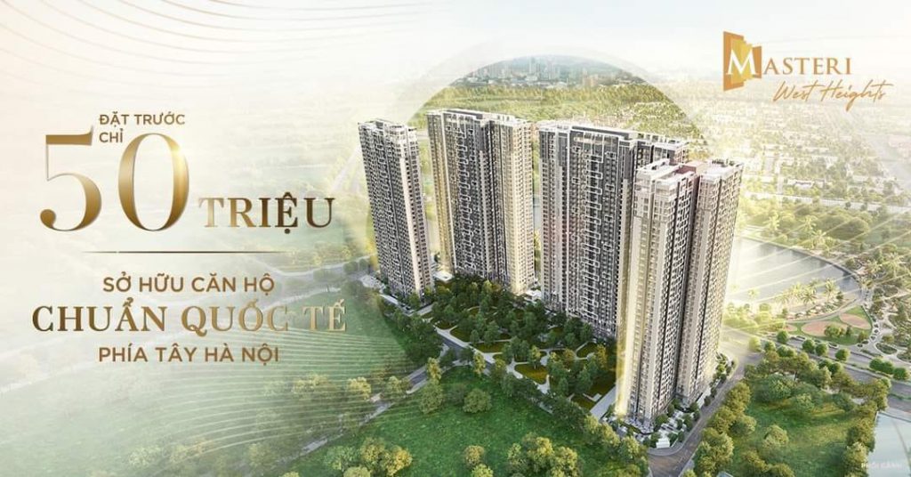 Tiềm Năng Đầu Tư Masteri West Heights đến từ chính sách bán hàng