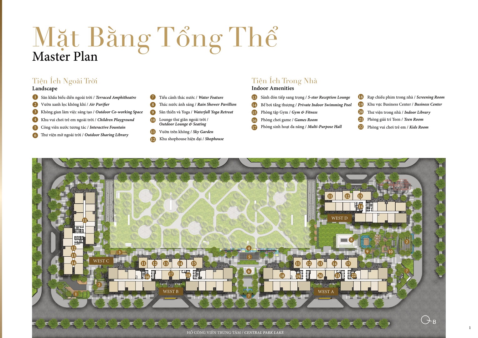 Tổng quan thiết kế dự án Masteri West Heights