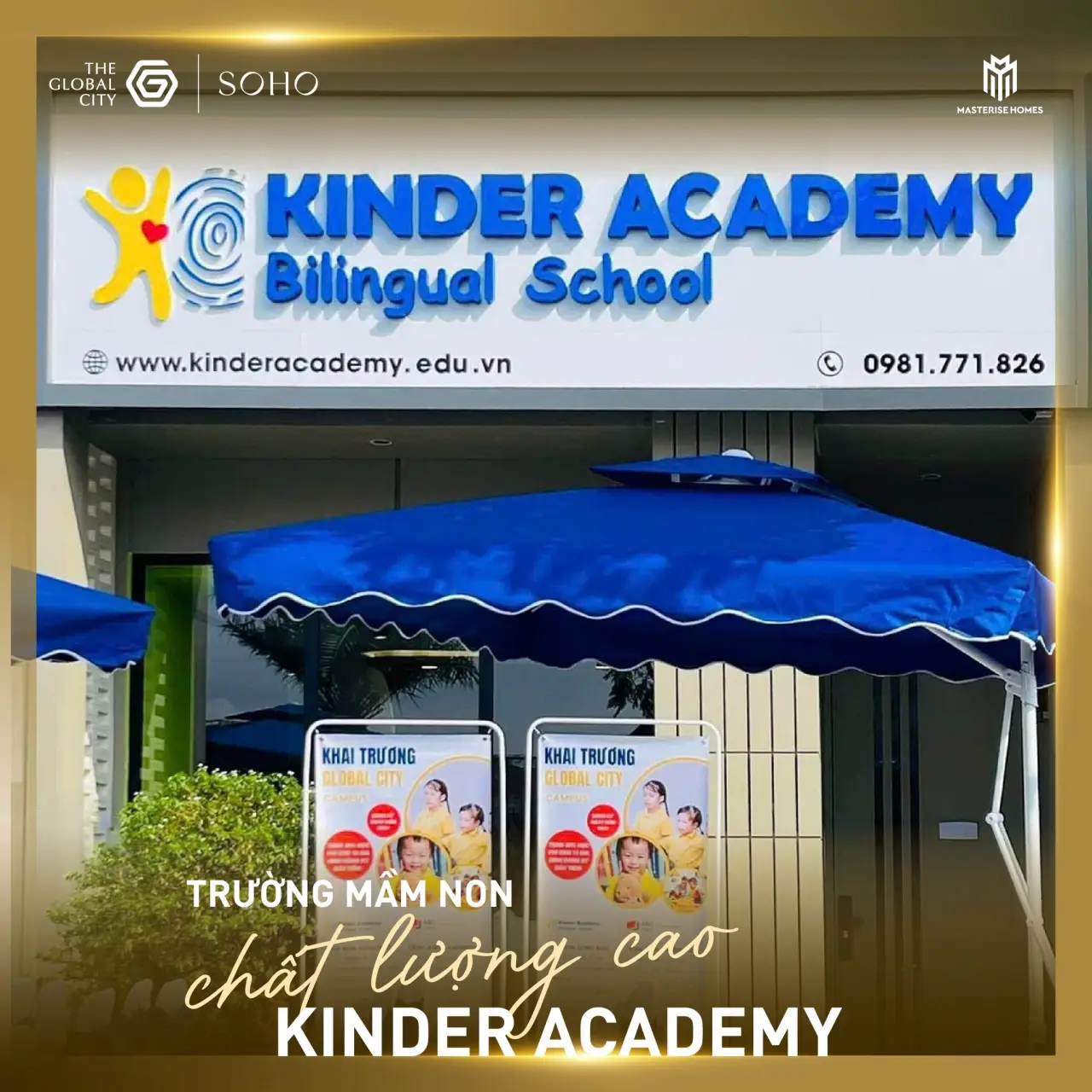 Kinder Academy, một trong những thương hiệu mới gia nhập The Global City, kiến tạo nền tảng vững chắc cho trẻ em.