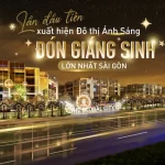 Chào đón Giáng Sinh tại Art Ave, bạn sẽ được hòa mình vào không gian ánh sáng rực rỡ và nghệ thuật đặc sắc.