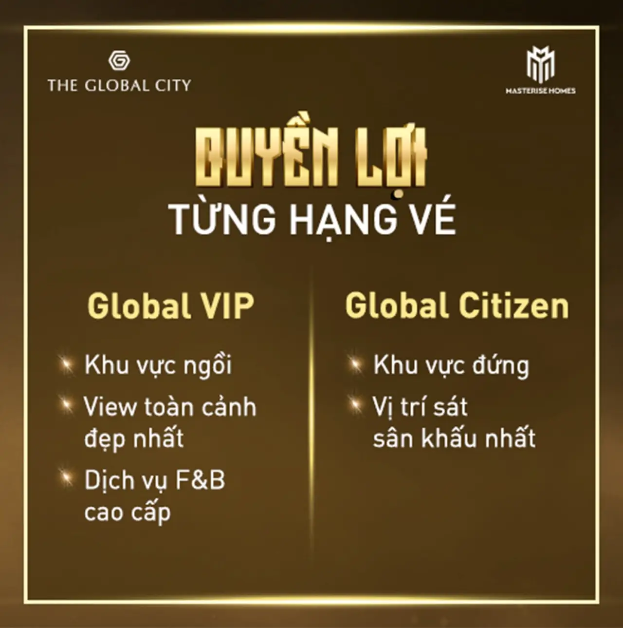 Mua vé The Global Celebration và tham gia ngay những hoạt động độc đáo tại The Global City.