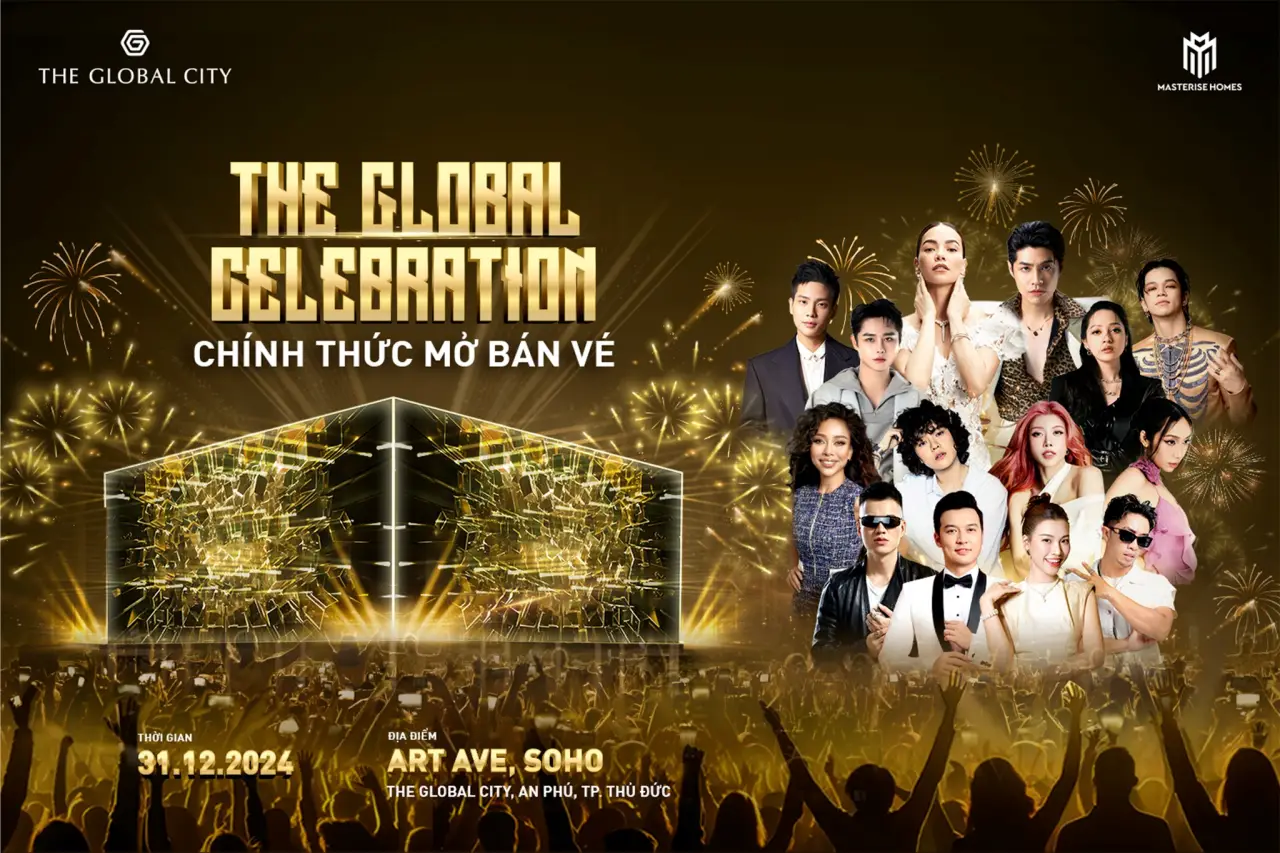 Hãy nhanh tay mua vé The Global Celebration để tận hưởng lễ hội đón năm mới đẳng cấp quốc tế.