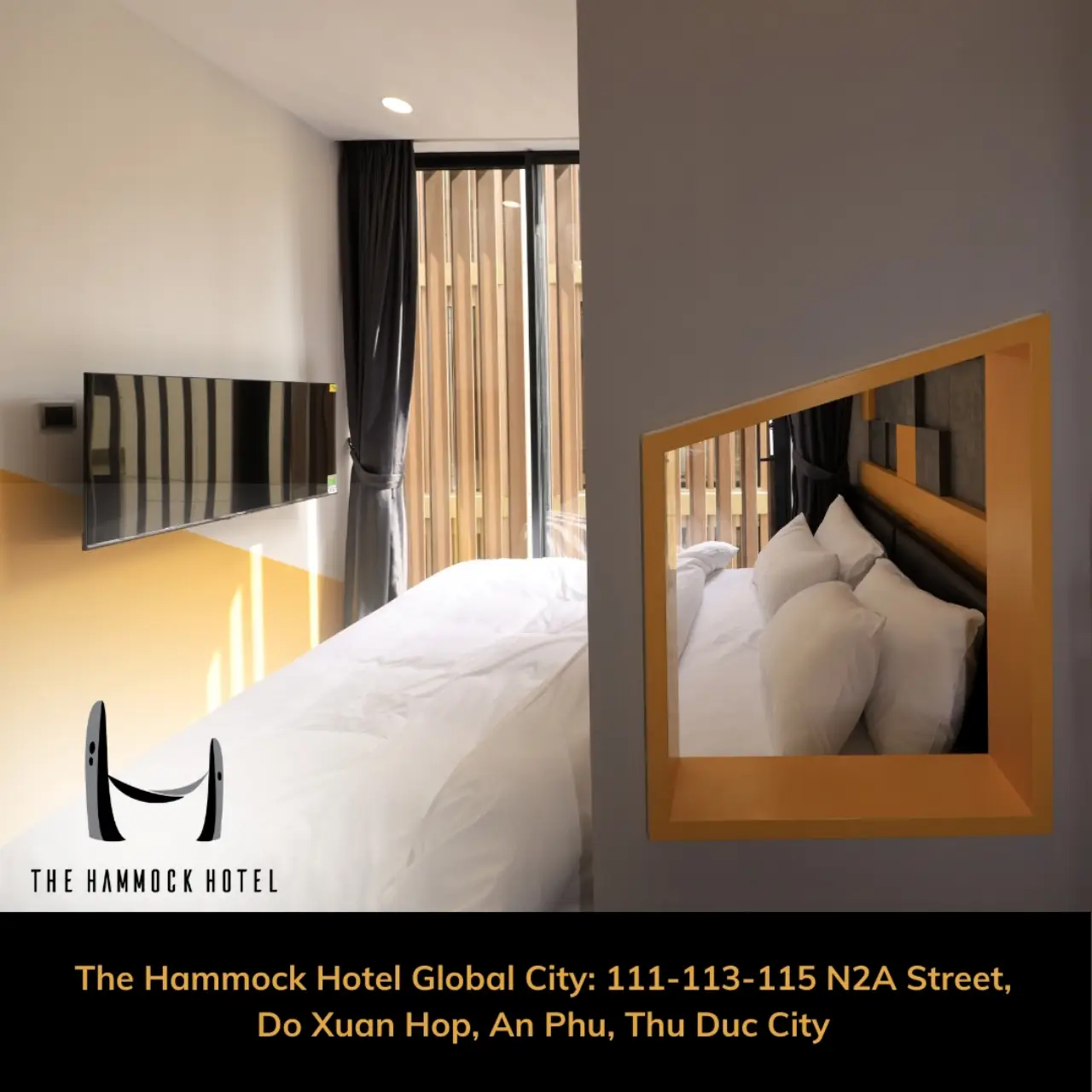 The Hammock Hotel tại The Global City đáp ứng mọi tiêu chuẩn nghỉ dưỡng tinh tế.