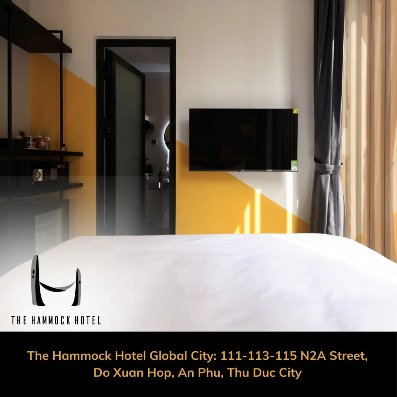 Phong cách boutique của The Hammock Hotel tại The Global City tạo dấu ấn khác biệt.