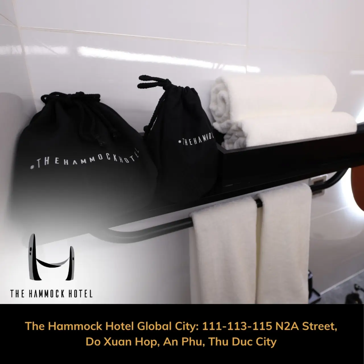 Không gian độc đáo của The Hammock Hotel tại The Global City khiến bạn khó rời bước.