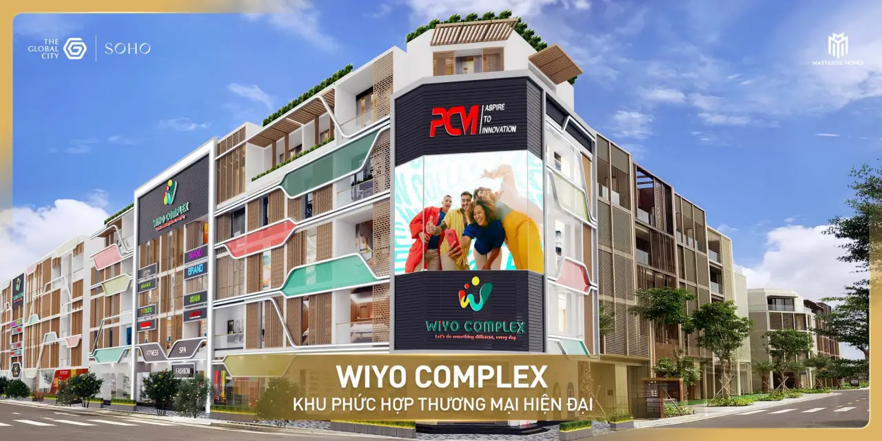 Wiyo Complex The Global City là điểm đến sôi động cho giới trẻ và cư dân.