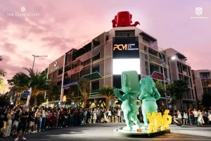 Cung đường lễ hội Festive Boulevard tại The Global City