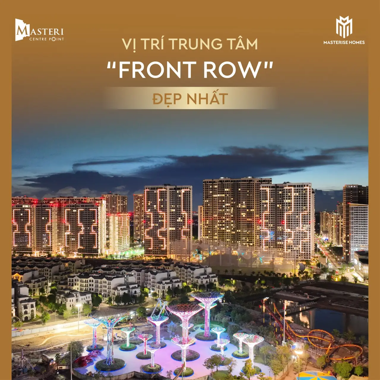 Vị trí đắc địa tại trái tim Grand Park: mang đến không gian sống đẳng cấp với thiết kế hiện đại và tầm view toàn cảnh sông Đồng Nai vĩnh cửu