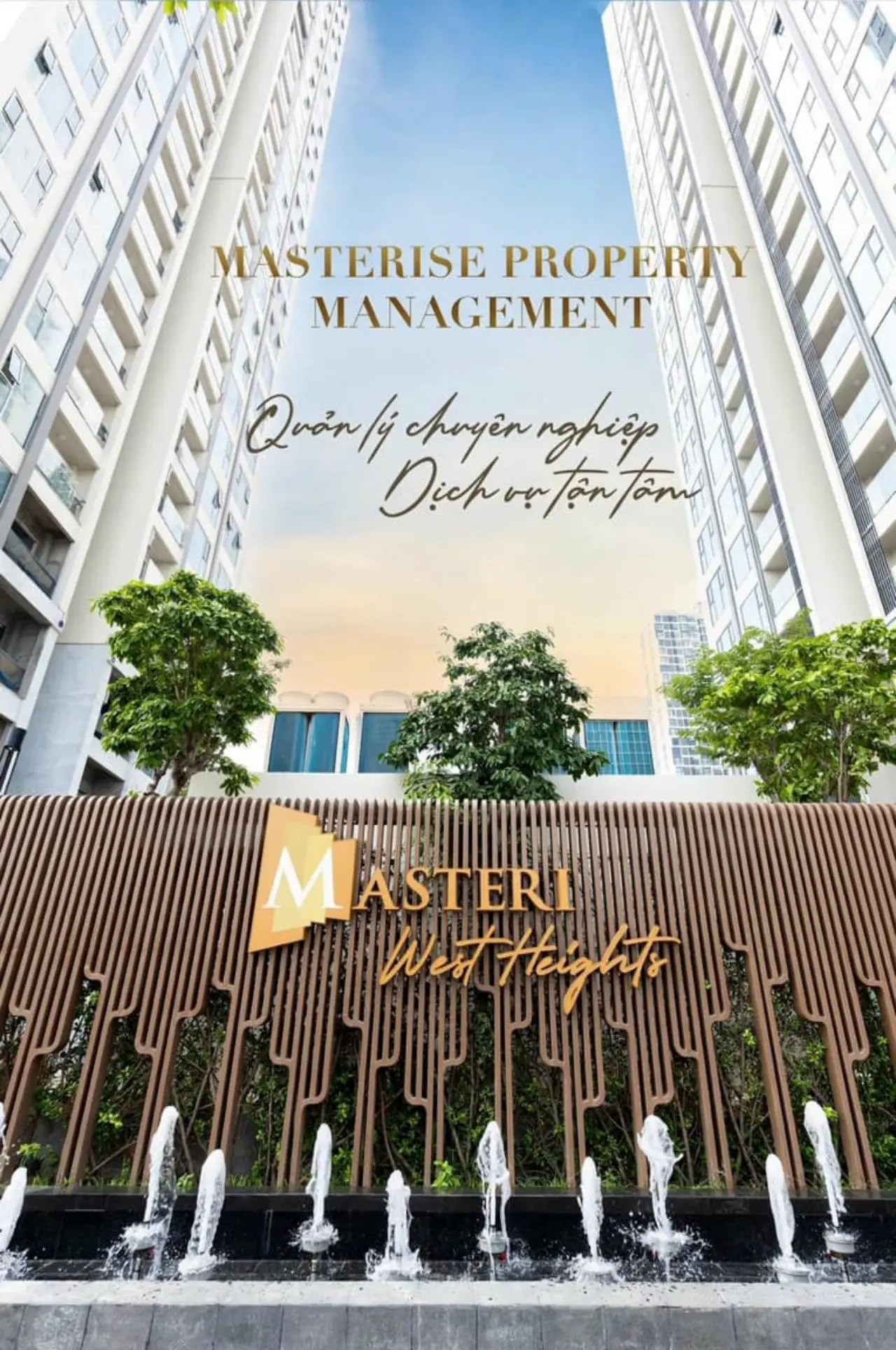 MASTERISE PROPERTY MANAGEMENT - QUẢN LÝ CHUYÊN NGHIỆP, DỊCH VỤ TẬN TÂM