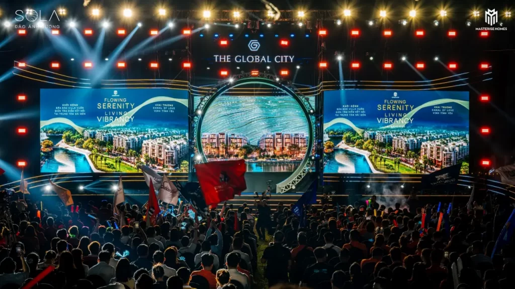 điểm check-in tại The Global City