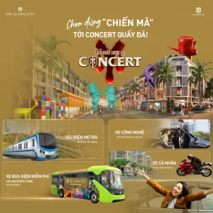 Vô vàn cách di chuyển đến concert Anh Trai Vượt Ngàn Chông Gai The Global City thật trơn tru và thăng hoa