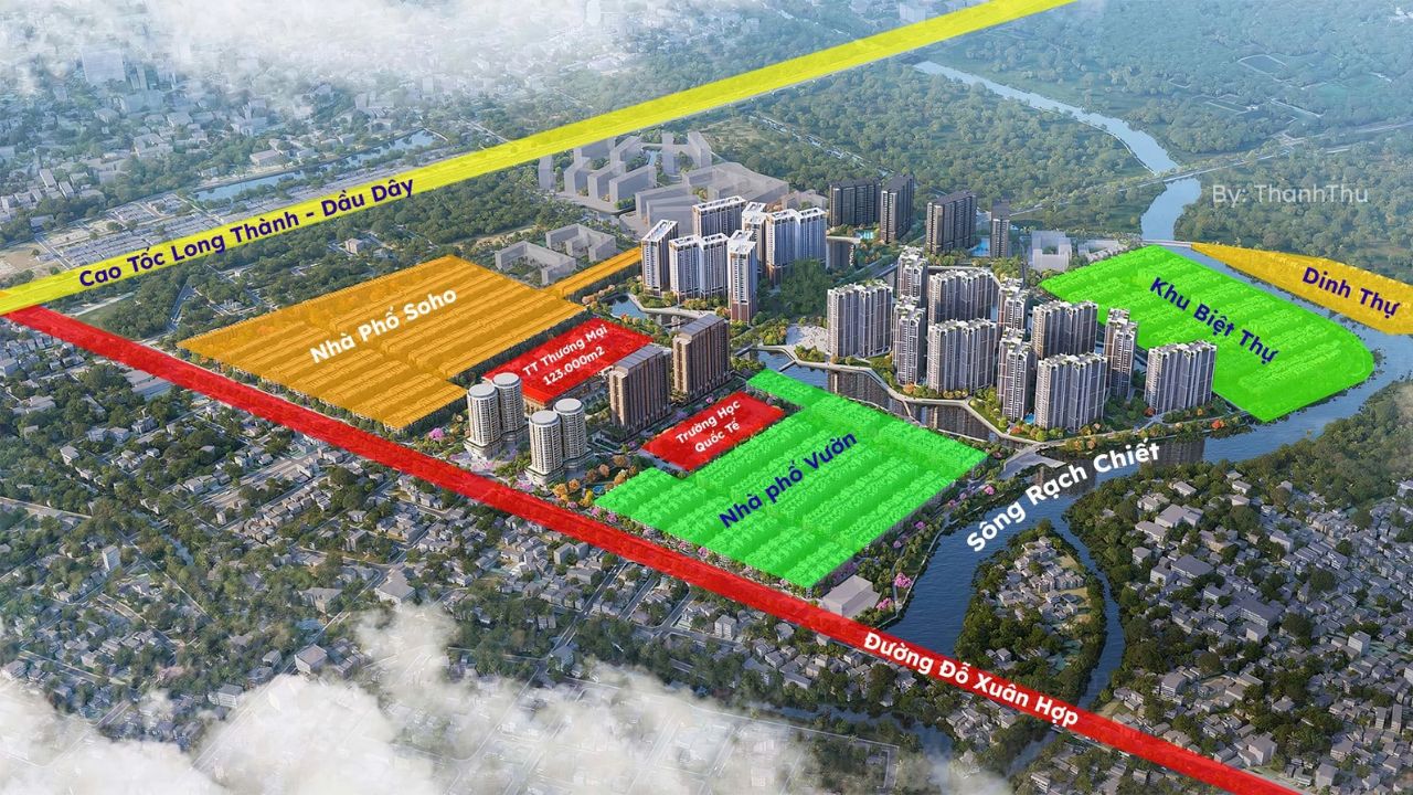 Tiềm năng đầu tư phân khu Waterfront
