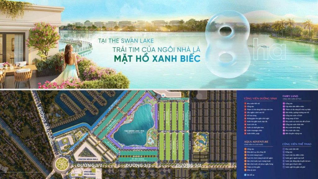 Hệ thống tiện ích phân khu Canal Walk